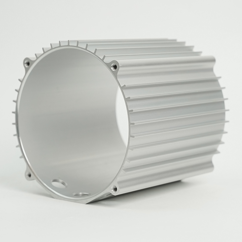 Diameter Dalam 145 Perumahan Motor Aluminium Diekstrusi untuk AC AC