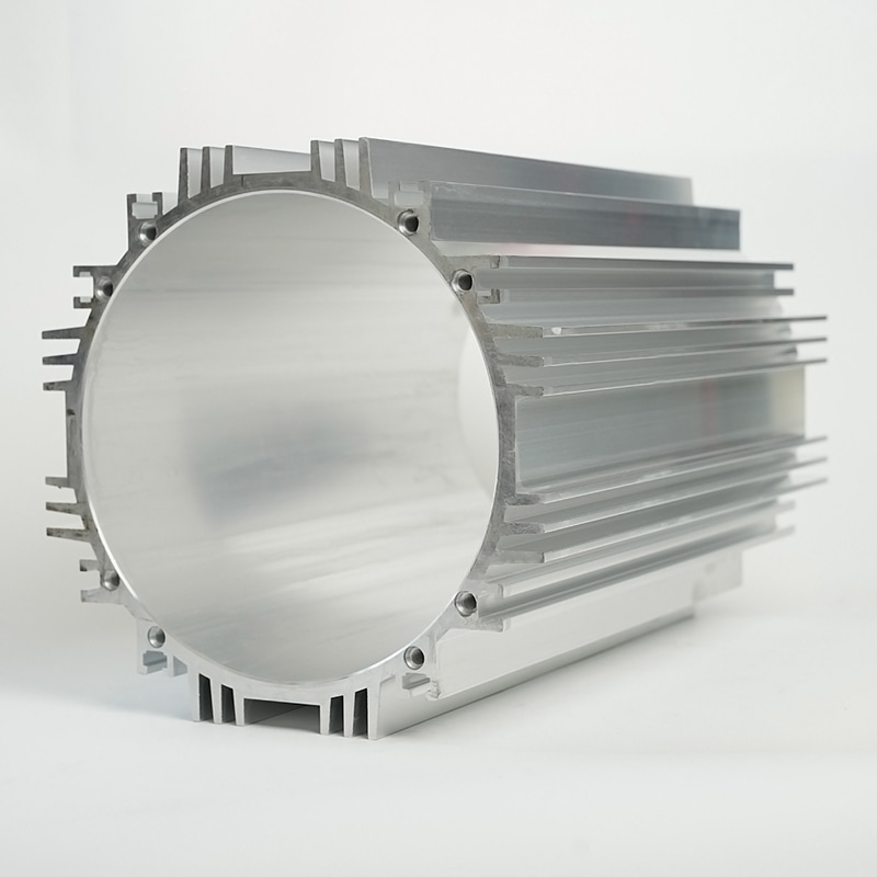 Diameter Dalam 215 Perumahan Motor AC Aluminium Diekstrusi