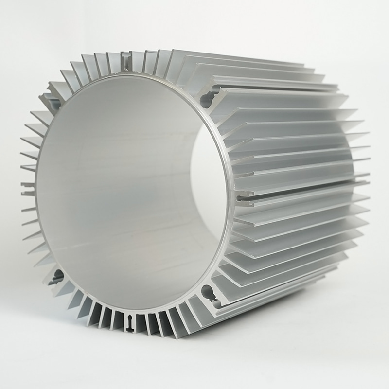 Diameter Dalam 220 Perumahan Shell Motor Aluminium Untuk Mengangkat