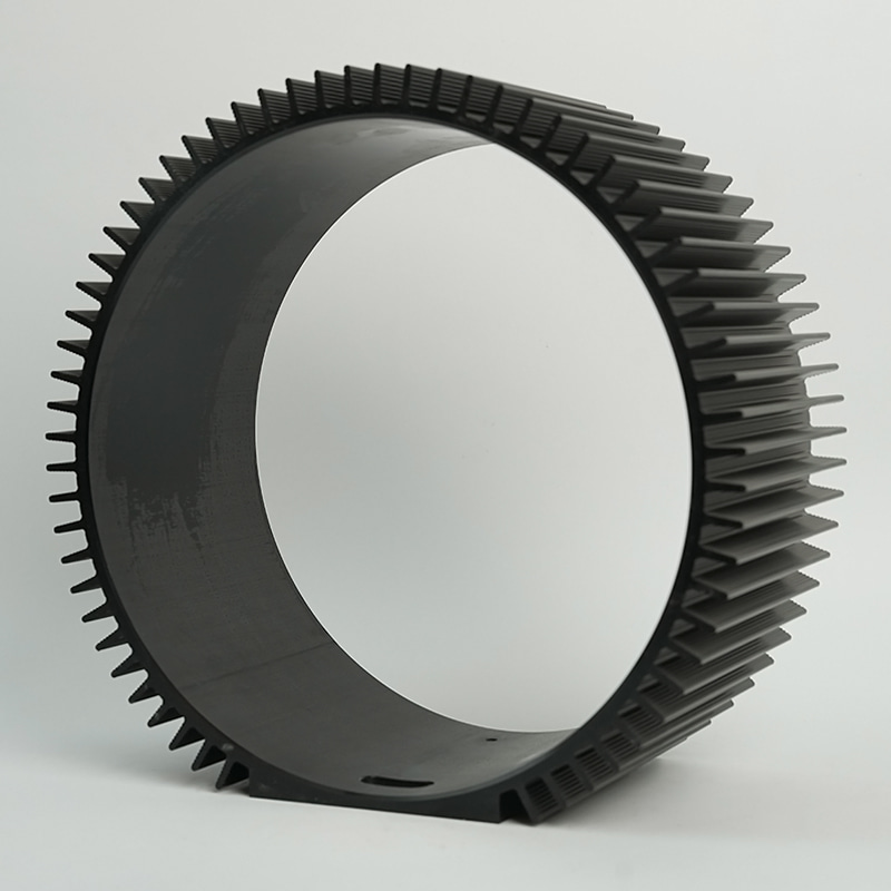 Diameter Dalam 266 Perumahan Motor Aluminium Untuk Motor Tekstil