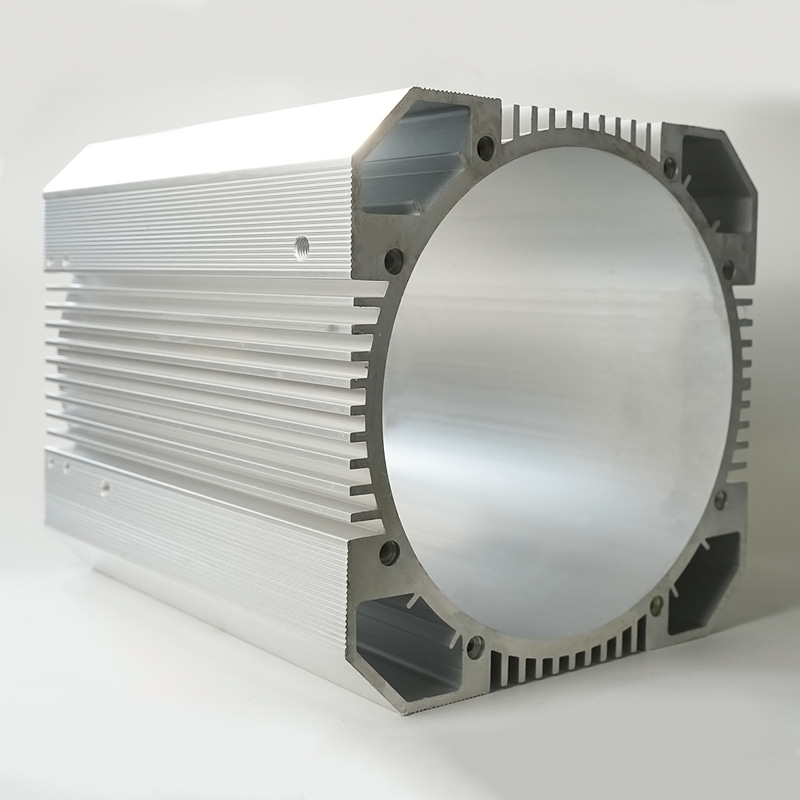 Diameter Dalam 340 Pompa Motor Shell Aluminium Profile Housing Diameter Dalam 340 Pompa Motor Shell Aluminium Profile Housing
