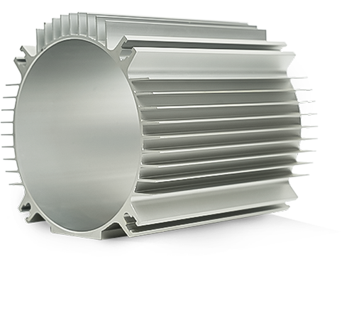 Aluminium Motor Housing Diameter Dalam 151-260